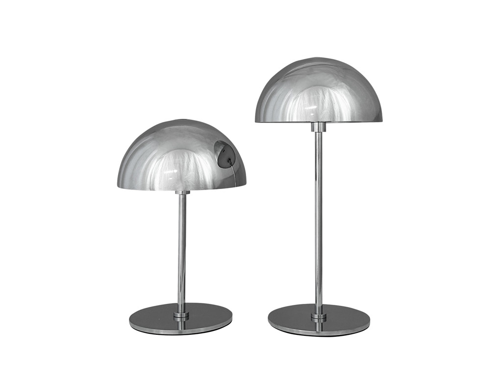 Dyberg Larsen Along Lampe i Krom 2 stk.