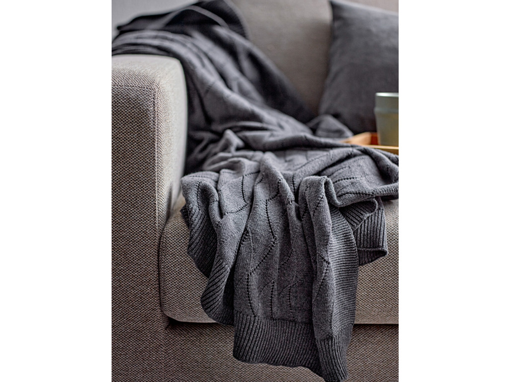 Södahl Plaid 130 x 170 cm i grey, Gentle