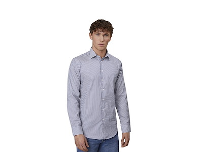 Kadet, L/S, Herre, Slim Fit