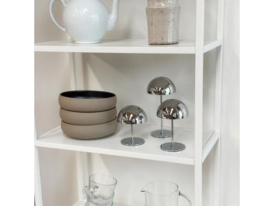 Dyberg Larsen Along Lampe i Krom 3 stk.