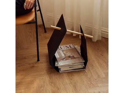 Edge Magazine Holder - 38x35xH45 cm