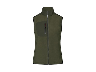 Bonded fleecevest | dame