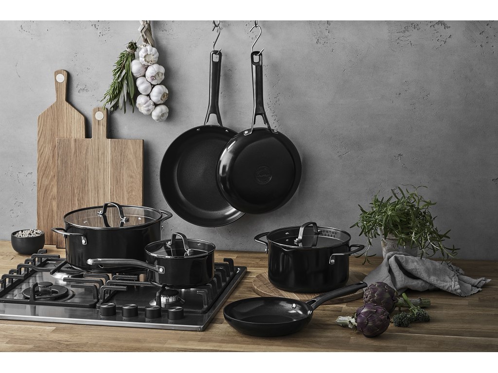 Pillivuyt Gourmet Blavet grydesæt, 6 dele