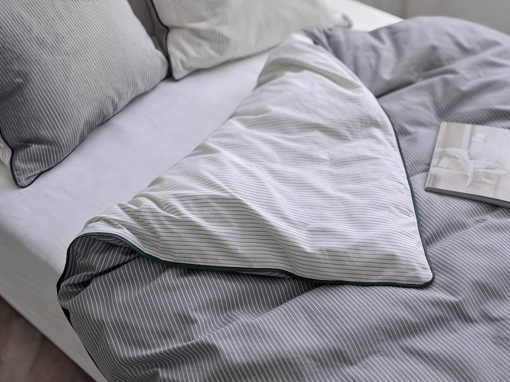 Vælg Imellem 2 stk.Södahl Sengetøj, Frame 140x200 eller 140 x 220  cm Grey