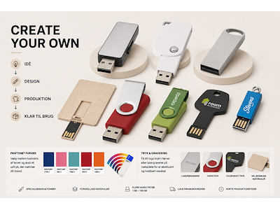 USB i eget design