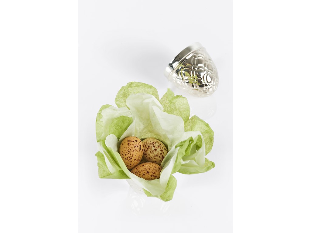 Summerbird Silver Egg - Miniature