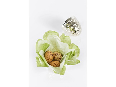 Summerbird Silver Egg - Miniature