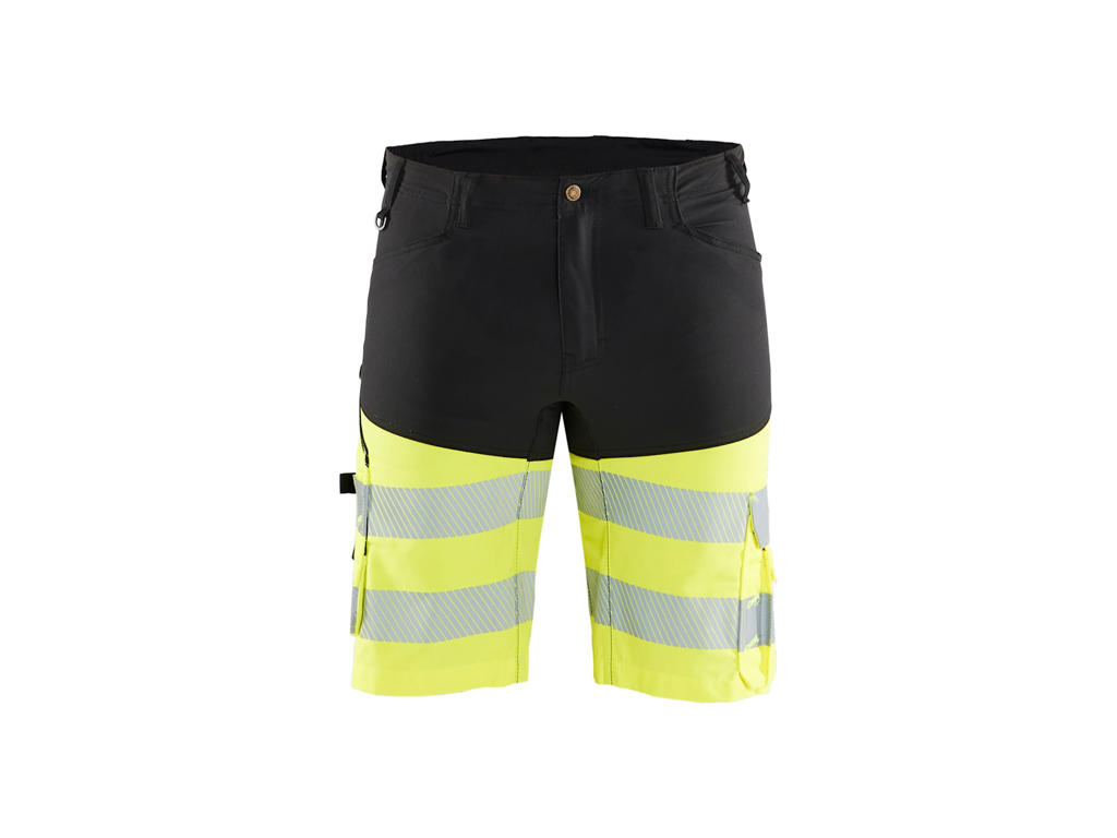 BLÅKLÄDER HIGH VIS SHORTS MED STRETCH