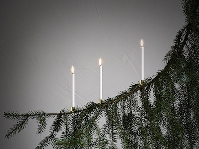20 Uyuni Juletræslys & Holdere