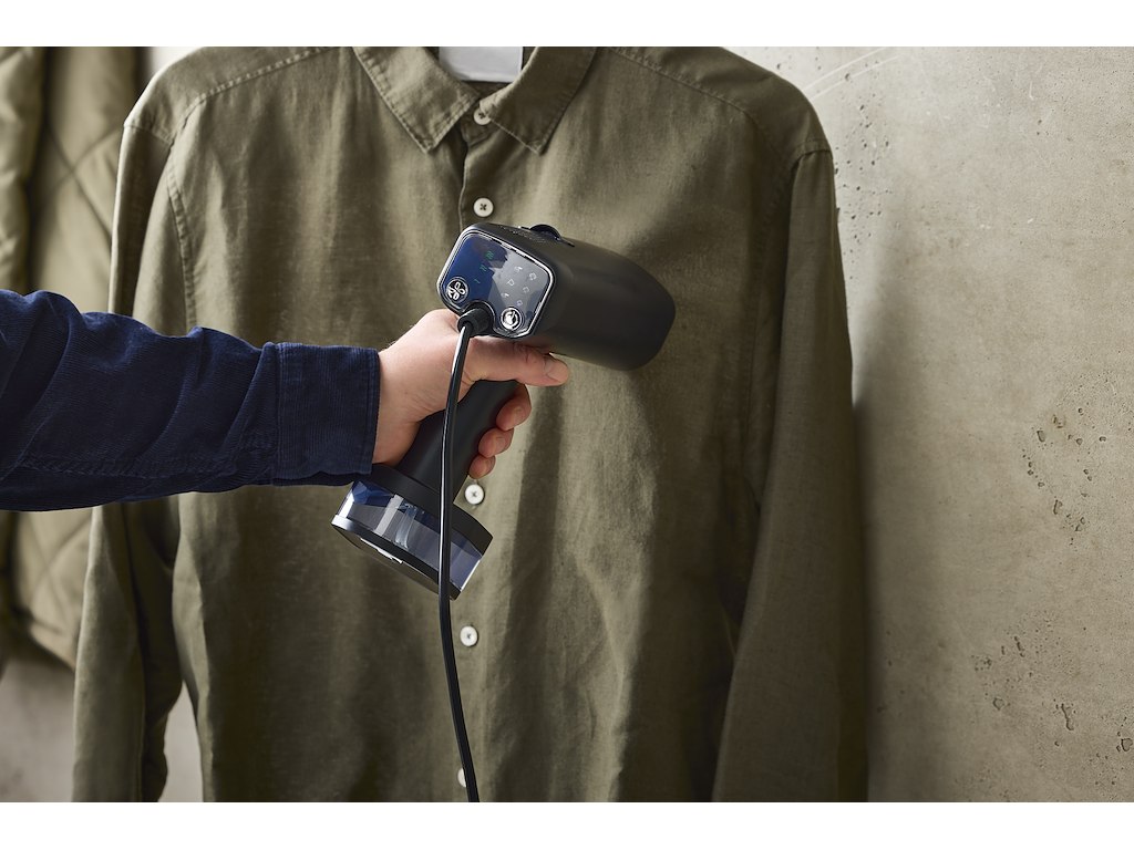 Nordic Sense steamer med sug 1500 watt, sort