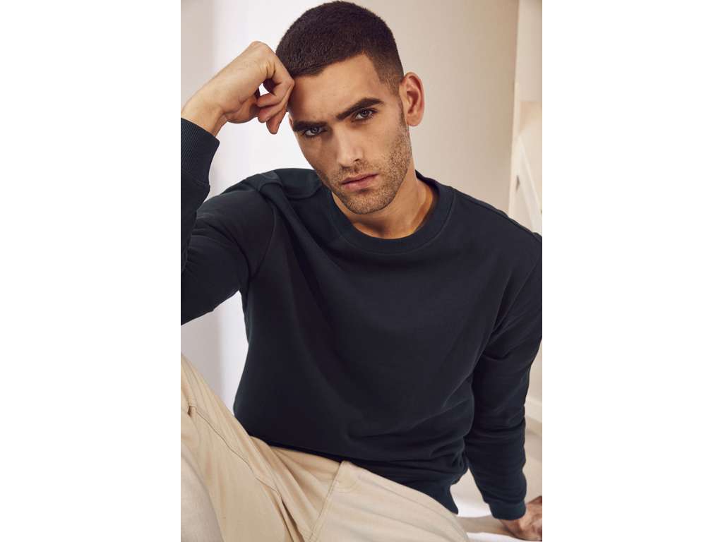 ØKOLOGISK O-HALS SWEATSHIRT