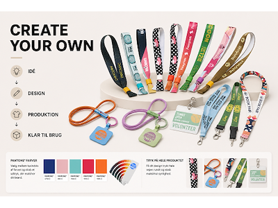 Lanyards i eget design
