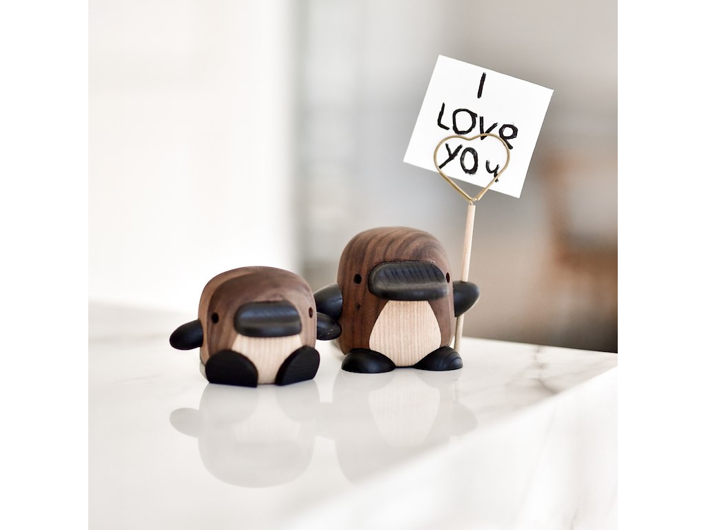 Fablewood Næbdyrsæt med flag + holder