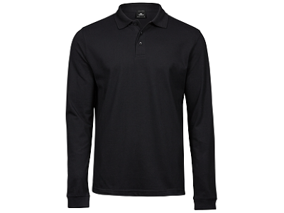 TEE JAYS LUXURY STRETCH LONG SLEEVE POLO - HERRE