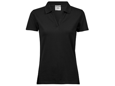 LUXURY STRETCH V-NECK POLO ORGANIC