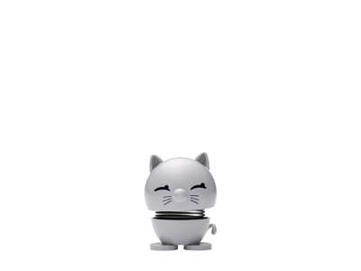 Hoptimist Cat Light Grey