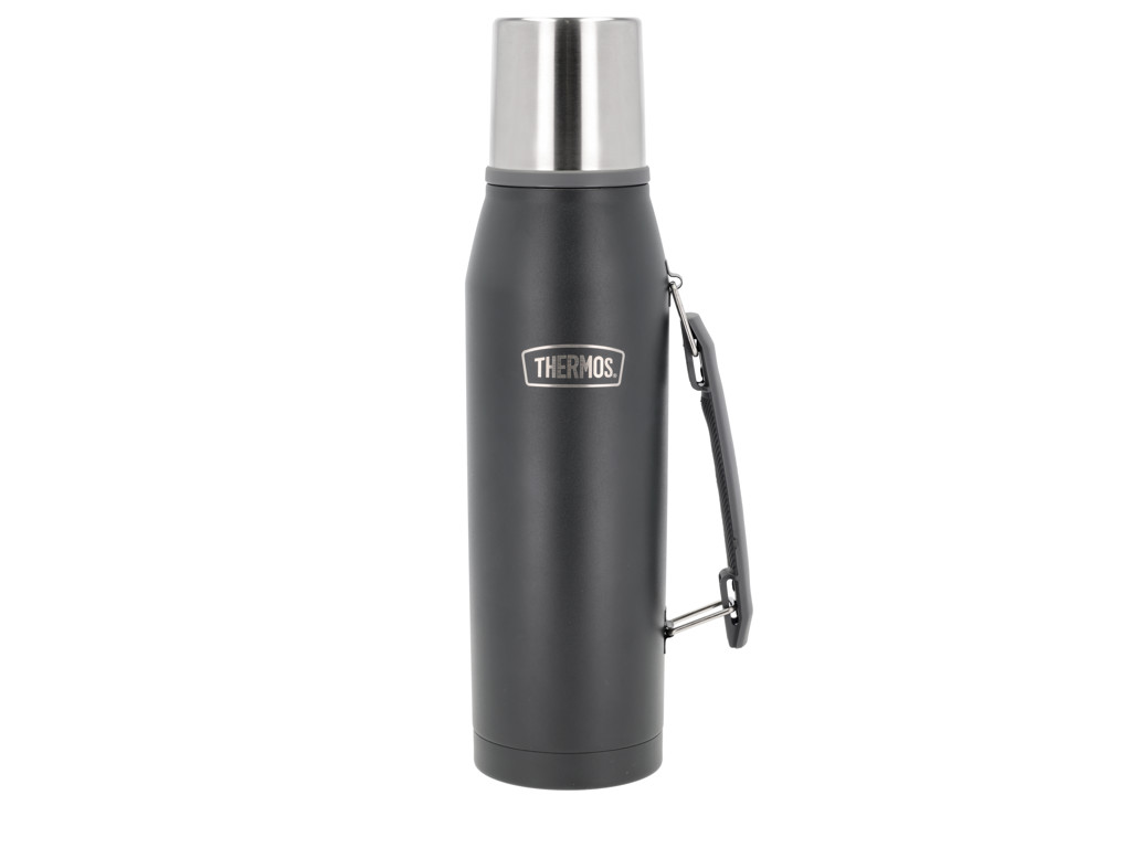 Thermos Termoflaske 1,3 L i mat sort