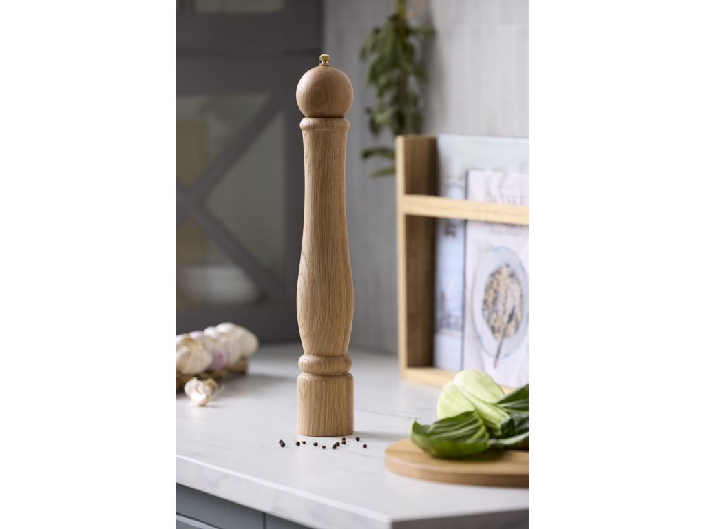Pillivuyt Gourmet Salt/peberkværn 40 cm i FSC certificeret eg, Douron