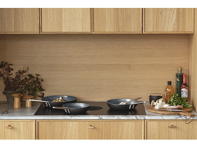 Eva Trio  Professional Stegepander 20 cm, 24 cm & 28 cm Slip-Let® Laser Titanium