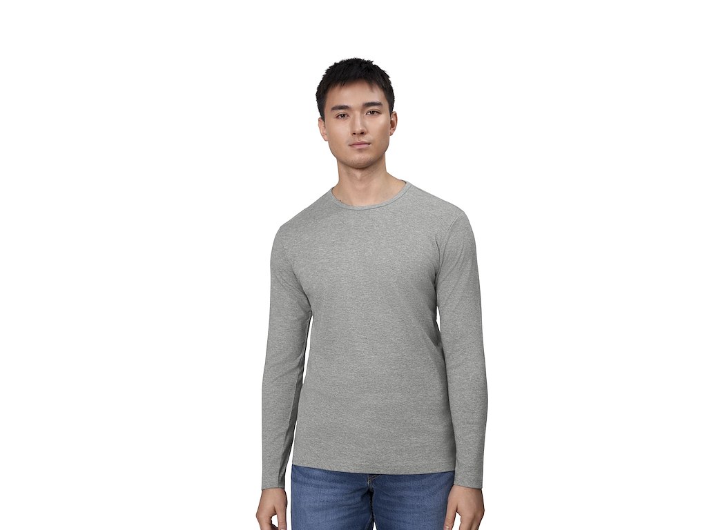 ID Interlock T-shirt, langærmet