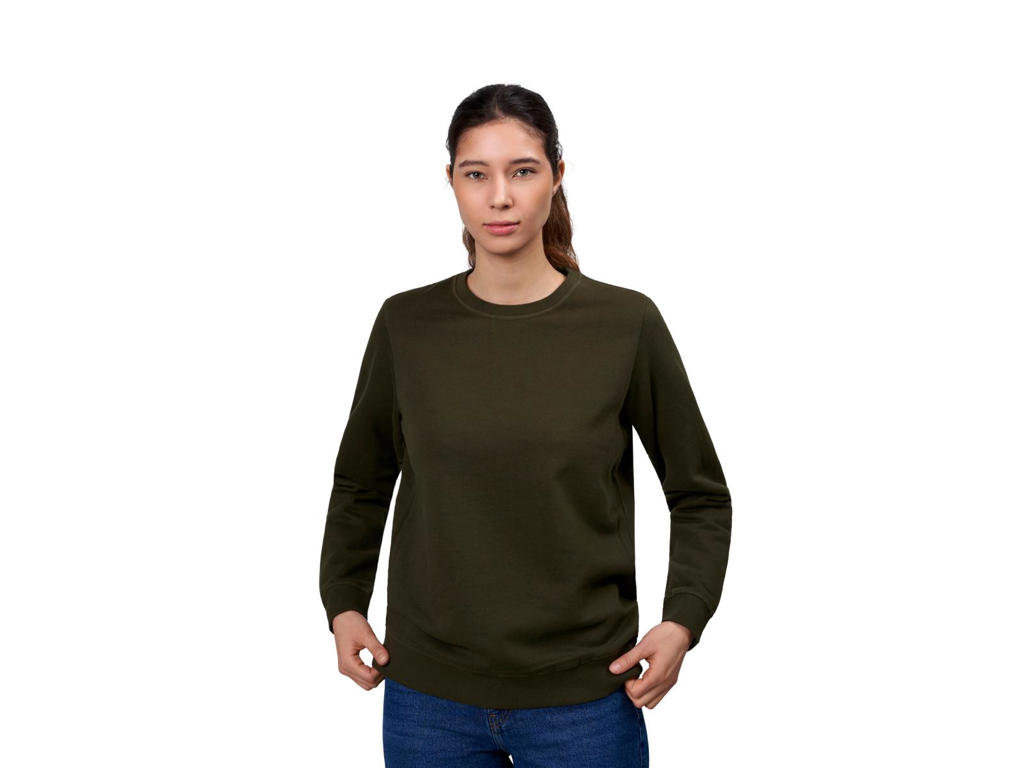 ØKOLOGISK O-HALS SWEATSHIRT DAME