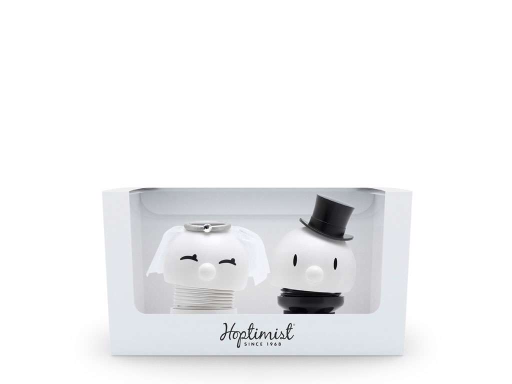 Hoptimist Bride & Groom White