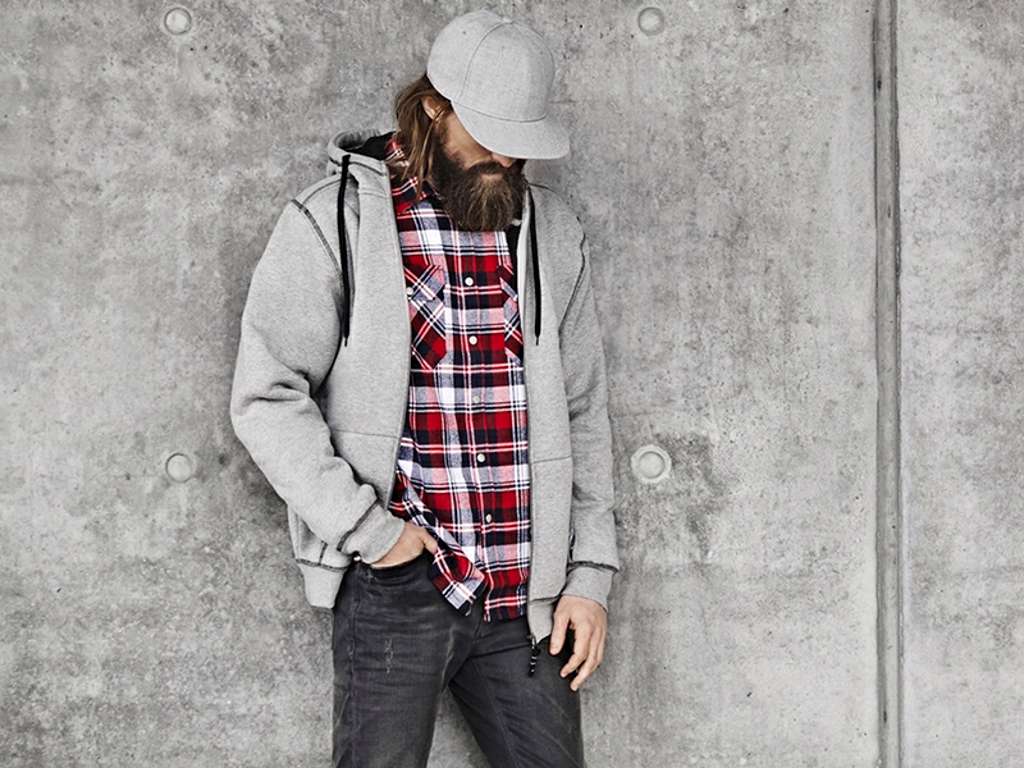 GREEN LEAF SKJORTE M. TRYKKNAP