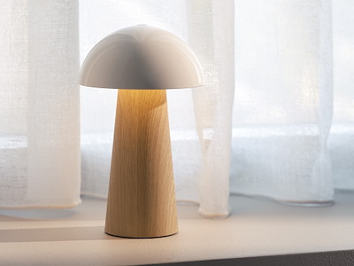Kreafunk Bello LED Lampe Light-Wood