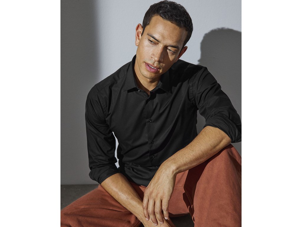 Poplin L/S slim fit