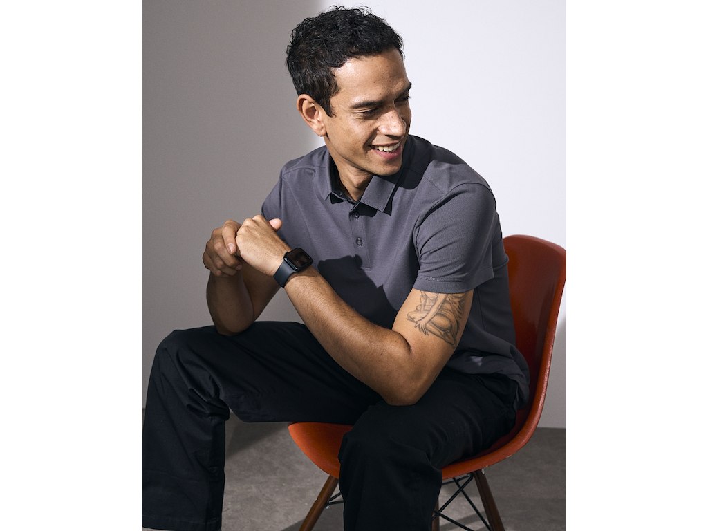 BUSINESS HERRE POLO, STRETCH