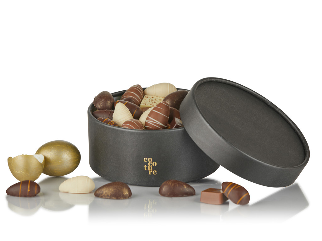 480g fyldte chokolader og marcipanæg i s