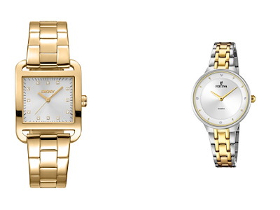 Vælg Imellem Dame DKNY Eller Festina Dame Ur. 