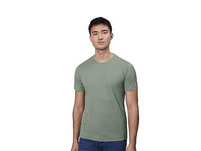 ID LYOCELL T-SHIRT - HERRE