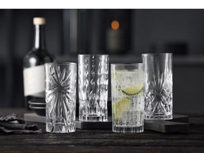 Lyngby Glas Highball 36 cl 4 stk, Selection