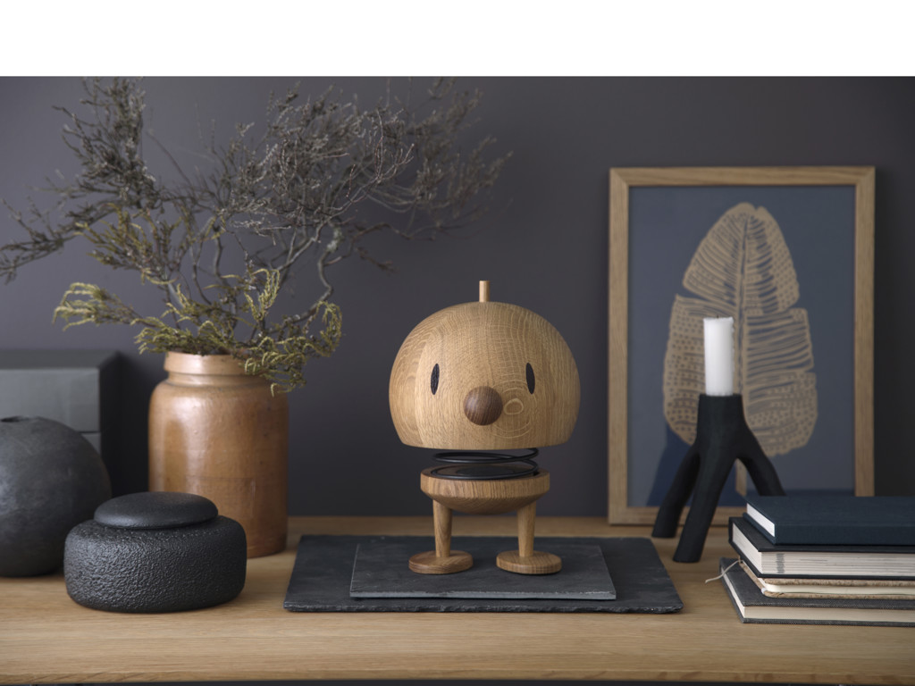 Hoptimist Speaker trådløs str. L i FSC certificeret oak, Bumble