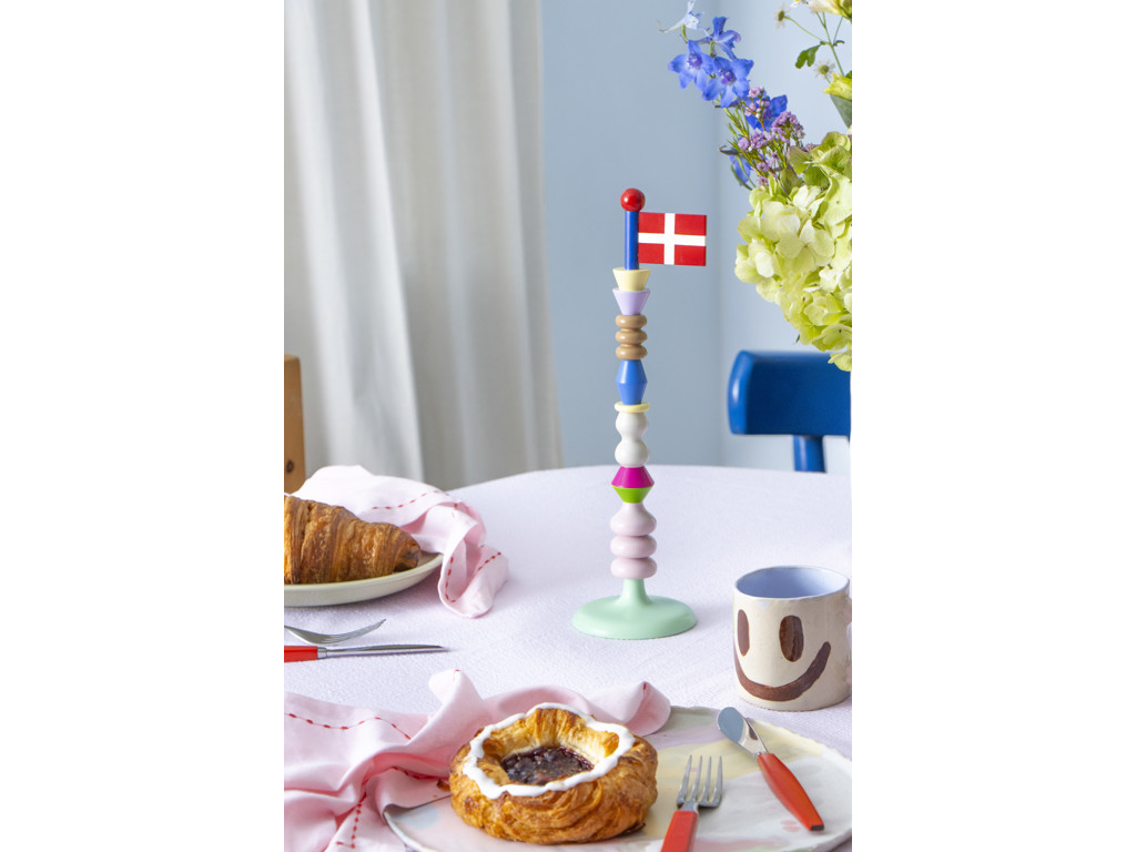 Tossi bordflag fra The Clay Play. 