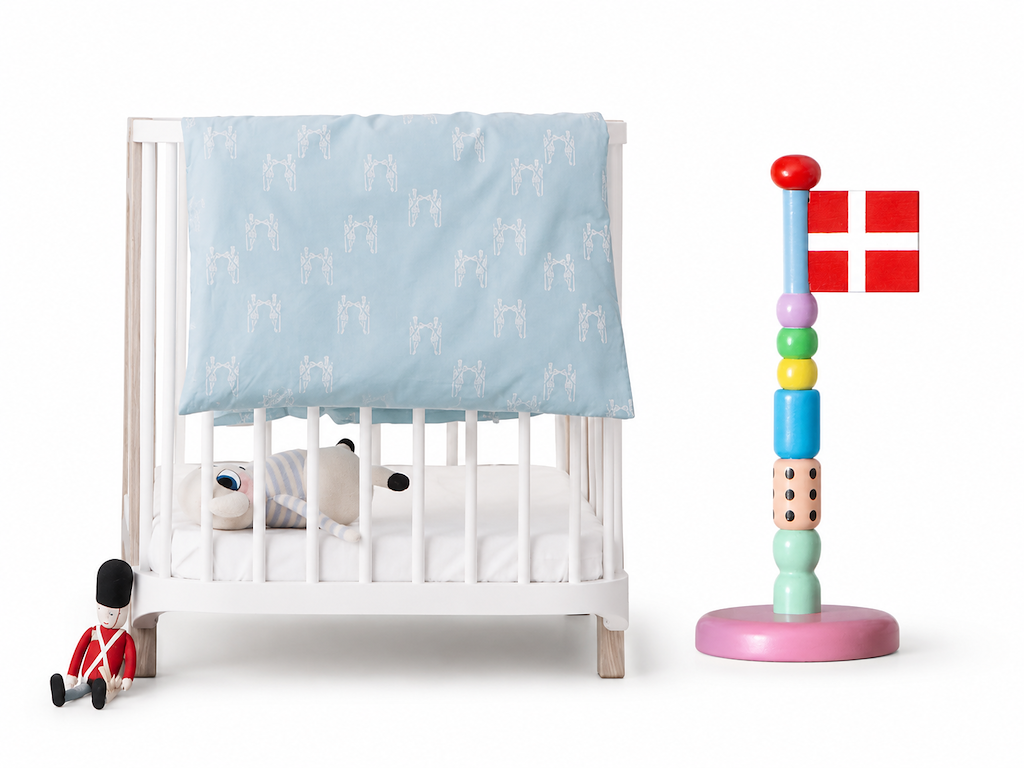 Fairytale baby sengetøj & Clay Play flag