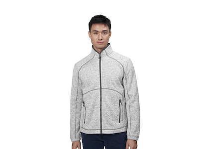 ZIP'N'MIX MELANGE FLEECE