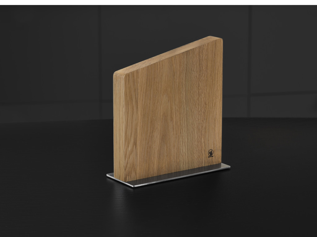 Morsø Knivblok 21 x 8 x 24 cm i FSC certificeret egetræ, Foresta