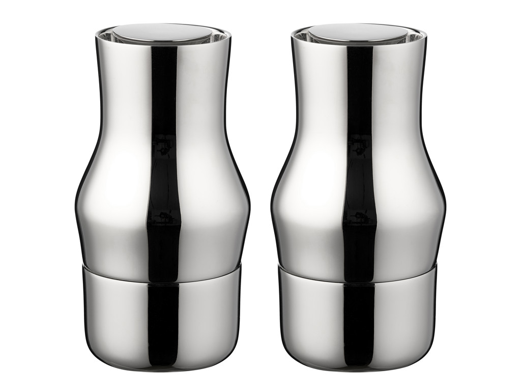 Gense Salt- og peberkværne 14 cm i blank, Dorotea