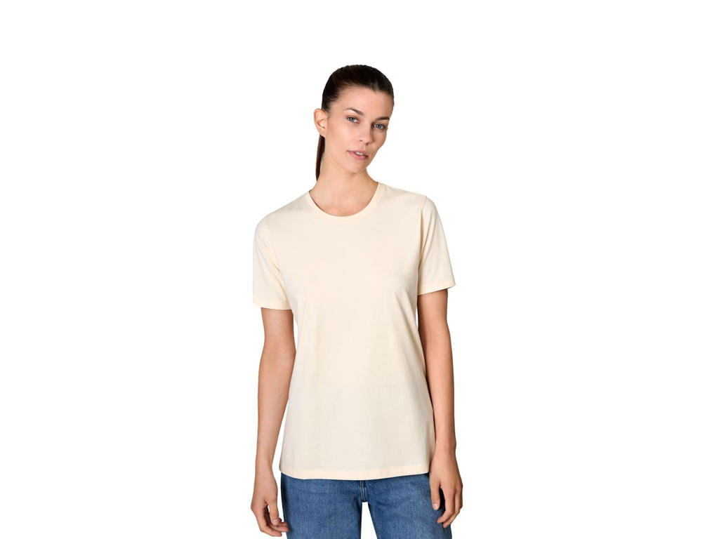 ØKOLOGISK O-HALS TEE DAME