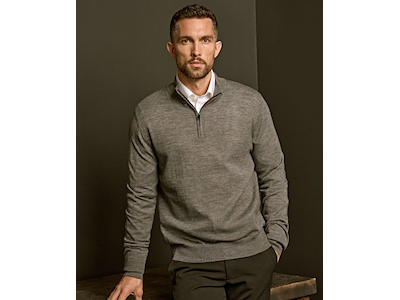 Tee Jay Men's Half Zip